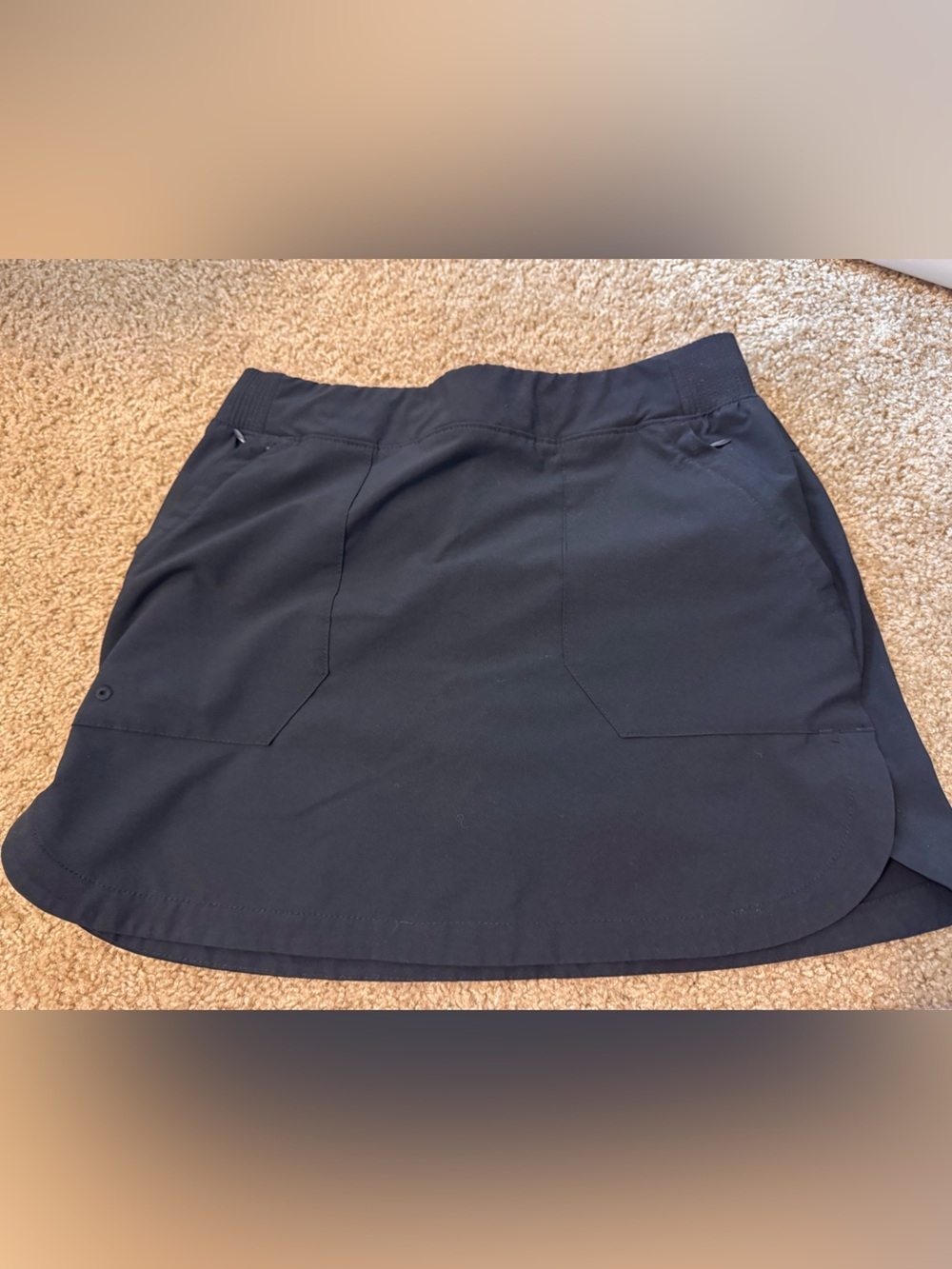 Columbia Black Circle Skirt with Built-In Shorts